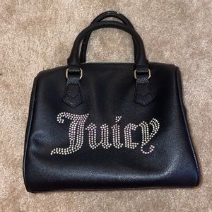 Black bling juicy couture purse.